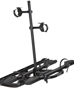 B0924C6438 YAKIMA OnRamp Hitch Bike Rack - 2 Bike, 2" Reciever, Black