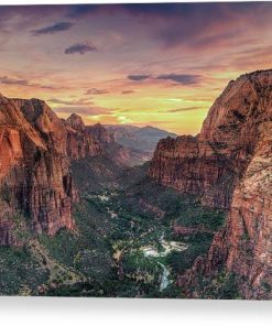 Zion Canyon National Park Canvas Print