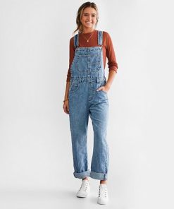 Ziggy Denim Cuffed Overalls