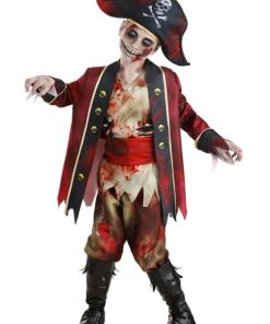 Zombie Pirate Costume for Kids