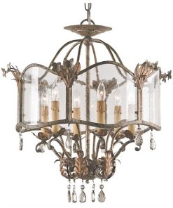 Zara Convertible Pendant  By Currey and Company