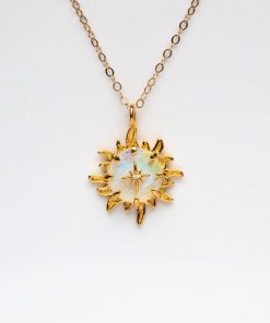 "You Are My Forever Sun, Moon & Star" Pendant