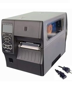 Zebra ZT410 Barcode Label Printer | Thermal Transfer & Direct | Industrial, 4-Inch, 203dpi, USB and Ethernet Interfaces, Power Cable (Renewed)