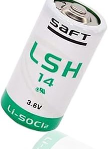 (1 Pack) 3.6V 5800mAh LSH14 Lithium Battery Format C PLC for SAFT LSH14 Battery