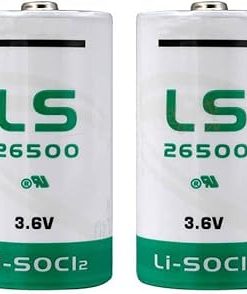 (2-Pack LS 26500 C Size 3.6V 9Ah Lithium Battery for SAFT LS26500