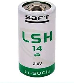 (1 Pack) for SAFT LSH14 Lithium Battery for SAFT LSH14 5800mAh 3.6V Size C LI-SOCI2 Battery