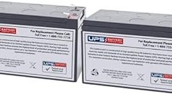 (2) 12V 7Ah F2 - Compatible Battery Set for Tripp Lite SMART750RMXL2U by UPSBatteryCenter