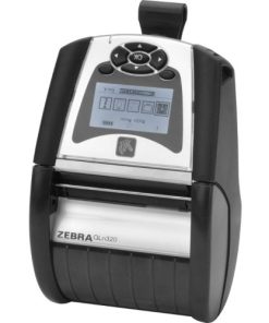 Zebra Qln320 Direct Thermal Printer . Monochrome . Portable . Label Print . 2.90" Print Width . Peel Facility . 3 In/S Mono . 203 Dpi . Bluetooth . Wireless Lan . Usb . Serial . Battery Included . Lcd "Product Type: Printers/Label/Receipt Printers"