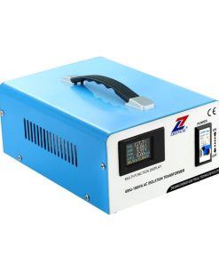 ZHENGXI Isolation Transformer 120V to 120V,1000W Transformer Voltage Converter, HD Display, No Niose, 2 Output Sockets