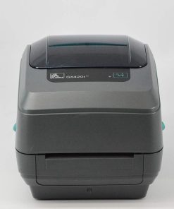 Zebra GX420t Monochrome Desktop Direct Thermal/Thermal Transfer Label Printer with Fast Ethernet Technology, 6 in/s Print Speed, 203 dpi Print Resolution, 4.09" Print Width, 100-240V AC (Renewed)
