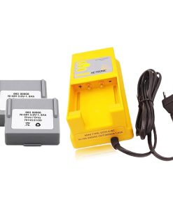 «1 Pack» 100V-240VAC 68300900 Battery Charger, UCH-2 Battery Charger Charger with «2 Pack» 68300900 Battery for Hetronic 68300900 Battery