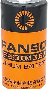 (1 Pack ER26500M ER26500 3.6V 6000mAh Lithium Battery High Capacity C Size Thionyl Chloride Battery Replace Tadiran TL-2200 TL-4920 TL-5920