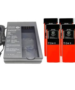 (1 Pack) for HBC FLG-110B D-74564 Battery Charger with (4 Pack) 6V 2100mAh BA213020 Battery for FUB10AA/BA214061/BA213020/BA213030 Battery