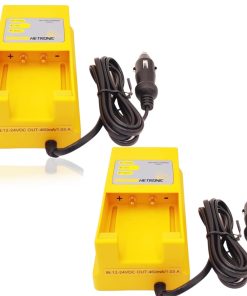 «2 Pack» Input 12-24VDC Out 460mA/1.03mA Hetronic UCH-2 Battery Charger for Hetronic 68300900 Battery Charger