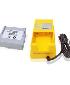 (1 Pack) Input 12-24VDC Out 460mA/1.03mA Hetronic UCH-2 Battery Charger with (1 Pack) 68300900 Battery for Hetronic 68300900 Battery