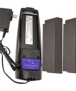 (1 Pcs Charge + 2 Pcs Battery) 100-240V Scanreco 434 Battery Charger for 7.2V Scanreco 590 592/593 Pump Truck Remote Control Battery