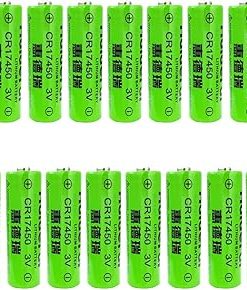 (15-Pack) CR17450 3V Lithium Battery 2500mAh Non-Rechargeable Battery
