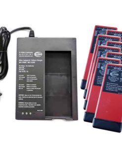 (1 Count) FLG-110B D-74564 for HBC Battery Charger with (8 Count) 2100mAh 6V BA213020 Battery for FUB10AA/BA214061/BA213020/BA213030 Battery