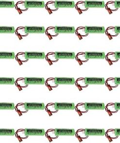 «30 Pack» 3V 2500mah CR17450SE-R Non-Rechargeable Lithium Battery with Brown Plug for FANUC A98L-0031-0012 CNC System