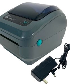 Zebra GK420d Direct Thermal Barcode Printer USB LAN GK42-200210-000 with Adapter (Renewed)