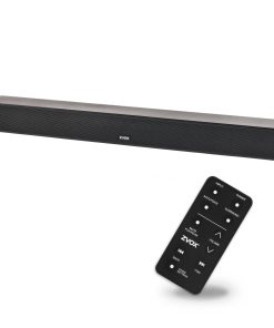 ZVOX AccuVoice AV355 Dialogue Clarifying Soundbar - Patented Hearing Technology with Voice Boost, Ultimate Low-Profile TV Speakers Soundbar, Perfect for Home Theater and Smart TV - Black