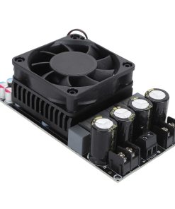 ZK3002 Digital Power Amplifier Board, TPA3255 Chip 300W x 2 Dual Channel 600W Mono Audio AMP Board with Heat Sink, DC18-50V,for Home Passive Speakers DIY