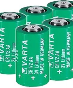 «5 Pack» 3V 950mAh CR1/2AA Non-Rechargeable Lithium Battery for VARTA CR1/2AA Series Battery