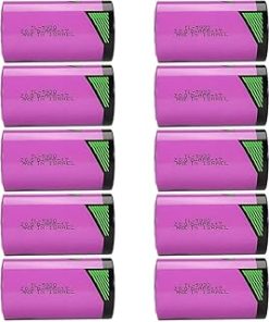 (10-Pcs) 3.6V 19000mAh TL-5930 Non-Rechargeable Replacement PLC Battery for Tadiran SL-2780 iXtra Series Size D Batteries (LSH20 / LS33600) (3.6 Volt, 19 Ah, Non-rechargrable)