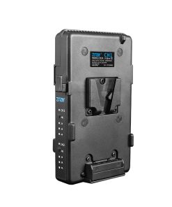 ZITAY Dual Channel V Mount Lock Smart Battery Charger for V-Mount Battery