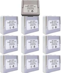 (10 Count) 3.6V 2100mAh 68300900 Rechargeable Ni-MH Battery for Crane Remote Control Battery 68300900