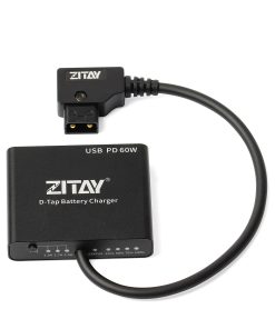 ZITAY USB C to D-Tap PD Fast Charger, USB Type C to Dtap Male Charger Dtap Battery Charger Vmount Battery Charger AB Mount Battery Gold Mount Battery USB C Dtap Fast Charger(Charger only)