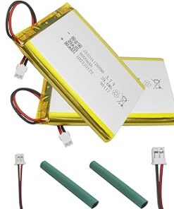 (2 Pack) 126090 Battery 126090 Rechargeable Battery 3.7v Polymer Battery 8000mah [Upgraded] Compatible for Multiple Device 126090 Battery Replacement 126090 8000mah with PH 2.54 JST Connector and Tool