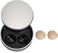 Yunseity Mini Earbuds, Noise Cancelling Bluetooth Headphones Super Long Endurance Stereo in Ear Earphones for Sleeping Driving Hiking Cycling (Skin Color)