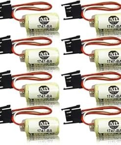 «8 Pack» 3V 1000mAh 1747-BA/1769-BA CR14250SE Non-Rechargeable Lithium Battery for 1747-BA, 1769-BA 3V A-B PLC Battery