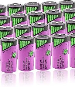 (20 Count) 3.6V 8500mAh TL-5920 C Replacement for Tadiran Primary Lithium Battery (ER26500 / LS26500)
