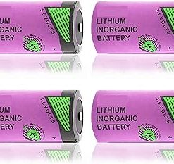 ﹙▷ 4 Pcs ◁﹚TL-5920 Battery 3.6V 8500mAh for Tadiran Battery TL-5920, Battery, Primary Lithium, C, for Tadiran, TL-5920, 3.6 V