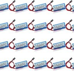 (20 Pack) 3V 1800mah Q6BAT CR17335SE-R Lithium Battery Replacement for QNS System Q6BAT,CR17335SE-R Battery