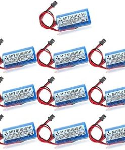 (10 Pack) 3V 1800mah Q6BAT CR17335SE-R Lithium Battery Replacement for QNS System Q6BAT,CR17335SE-R Battery