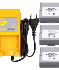 WELLVEUS「1*Charger+3*Battery」UCH-2 Battery Charger for Hetronic Battery Charger UCH-2, 68300900 Battery Charger for Hetronic 68300900 Battery Charger.