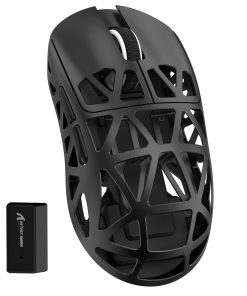 ZIYOU LANG x Attack Shark R2 Wireless Gaming Mouse, Superlight Magnesium Alloy, PAW3950 42000 DPI Optical Sensor, 8000Hz Polling Rate, 2.4G/BT/Wired Programmable Mice for Win Mac Gamer (Black)