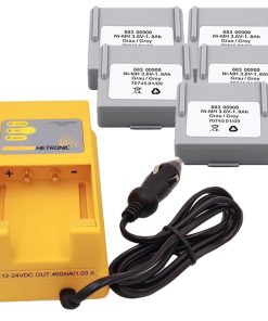 (1 Charger+5 Battery) Hetronic UCH-2 Battery Charger and Battery for Hetronic 68300900 Battery Charger