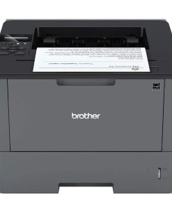 Brother HL-L5000D Wired Monochrome Single-Function Laser Printer - Print only - 42 ppm, 1200 x 1200 dpi, 8.5" x 14" Legal, 256MB Memory, Auto Duplex Printing, Parallel, USB