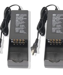 (2 Pack) AC 100V ~ 240V QA109600 QD109300 Battery Charger for HBC Radiomatic BA225030 Battery