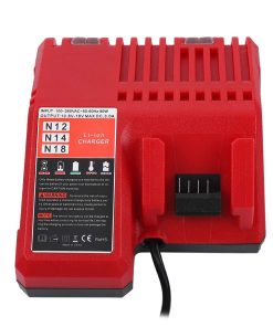 Zerone Lithium Battery Charger, 18V Fast Battery Charger for for M12 and Replacement (US Plug)