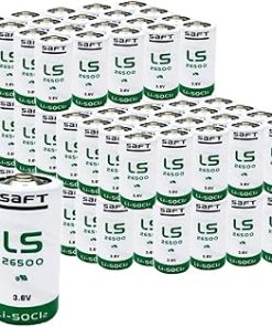 «100 Pack» 7700mAh 3.6V LS26500 C Size Lithium Battery Replacement for SAFT for Fleet Monitoring, Tracking Devices for Hunting Dogs, Intrusion Sensors, Carbon Monoxide Detectors