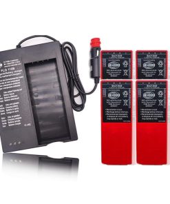 «1 Pack» HBC Battery Charger FLG-110B D-74564 for BA213030 Battery with «4 Pack» 6V 2100mAh HBC BA213020 Ni-Mh Rechargeable Remote Control Battery