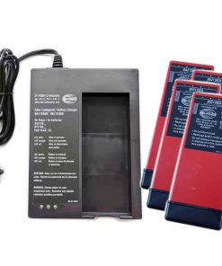 (1 Count) FLG-110B D-74564 for HBC Battery Charger with (4 Count) 2100mAh 6V BA213020 Battery for FUB10AA/BA214061/BA213020/BA213030 Battery