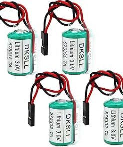 ﹙▷ 4 Pcs ◁﹚575332/575332TA 3V PLC Battery Replacement Lithium Battery for Siemens 810D 840D