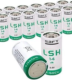 (15 Count) 3.6V 5800mAh LSH14 Lithium Battery Replacement for SAFT LSH14 Size C Replaces for LS26500 Battery