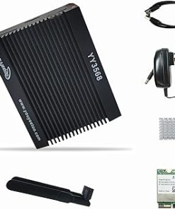 YY3568 Open-Source Developer Kit Rockchip RK3568 Soc Support Android11.0, Debian10.0 and OpenHarmony OS, 64-bit AI Mainboard for Face Recognition Prototyping (Metal Kit with WiFi 8GB RAM)